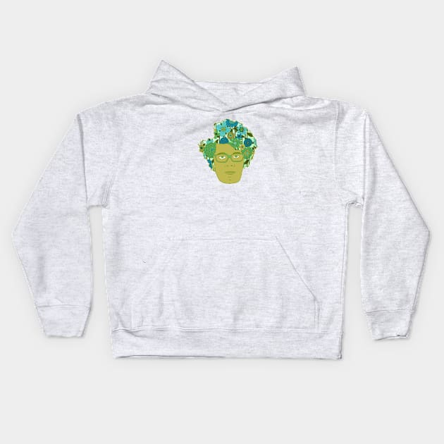 Moss Kids Hoodie by DemTeez